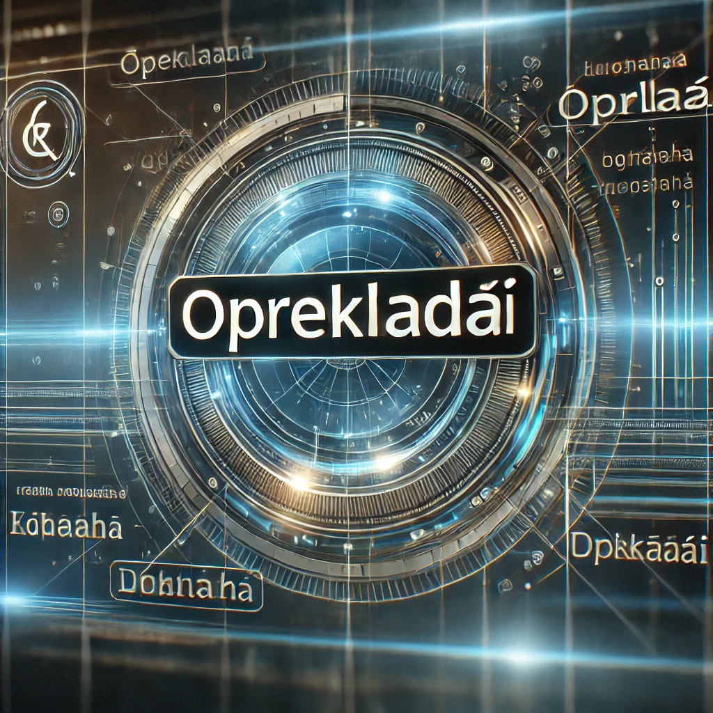 oprekladač