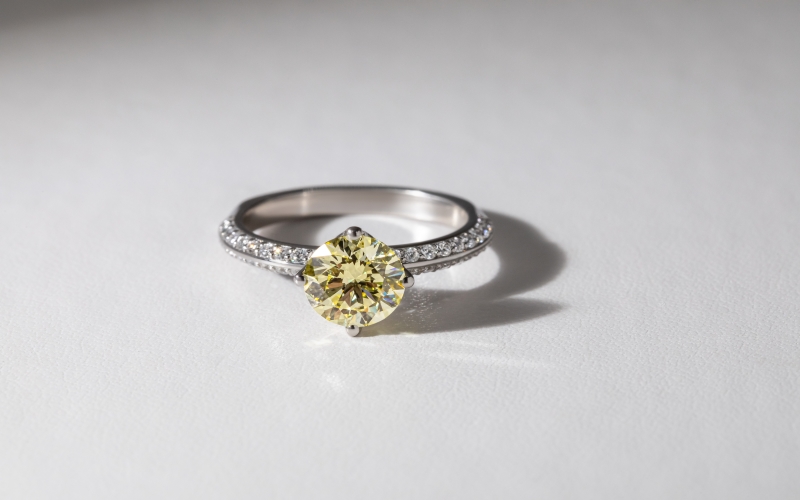 Exploring the Elegance of a Yellow Diamond Lab Grown