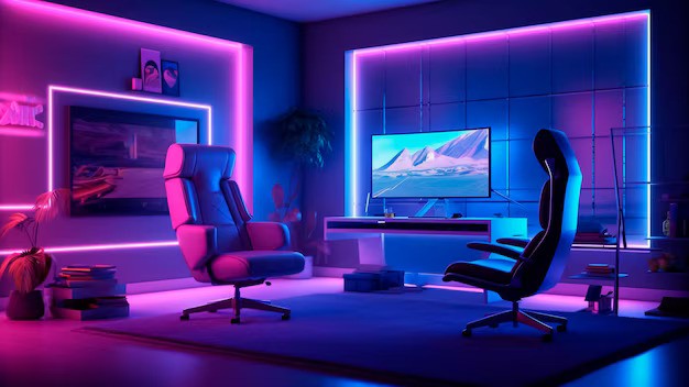 neon gameing room​